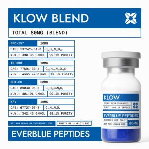 KLOW-80MG-PEPTIDE-High-Purity-Research-Peptides-by-Everblue-Peptides-High-Purity-COA-Tested KLOW BLEND High-Purity 99.1%+ Research Peptides by Everblue Peptides, High Purity, COA Tested