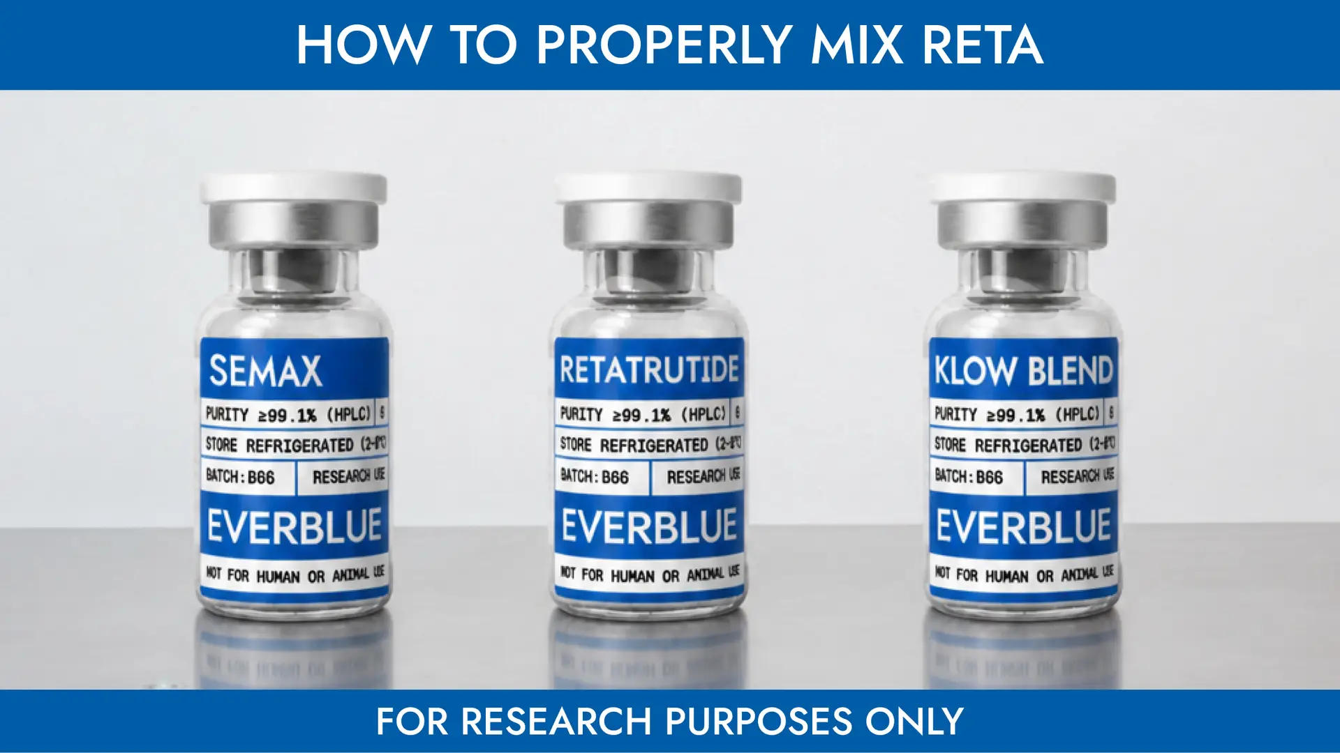 does retatrutide have to be refrigerated How To Properly Mix Peptide Retatrutide